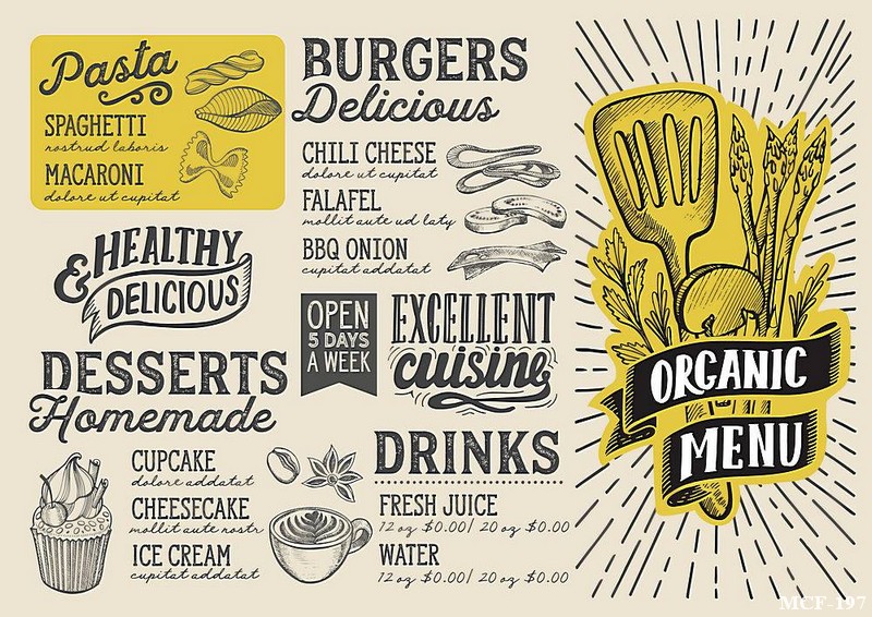 Tranh dán tường quán cà phê MCF-197